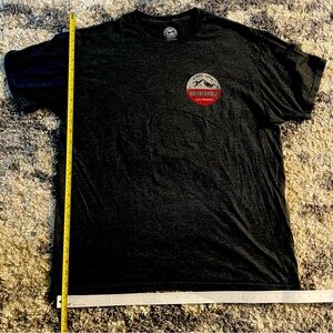 The duck company Breckenridge Black Short Sleeve Tee with Logo